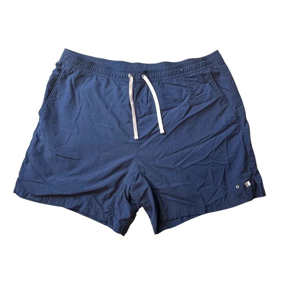 The North Face Shorts Mens XL Navy Blue Class V Water Trunk Pull On Ripstop 5"